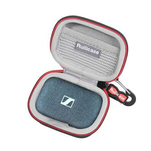 Ruilicase ���[�P�[�X �[���n�C�U�[Sennheiser MOMENTUM True Wireless 4/3 ���C�����X�C���z���Ή� (�P�[�X�̂�)(�u���b�N)
