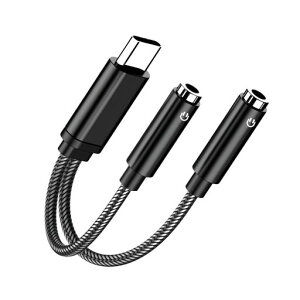 Cocolat �C���z���W���b�N�ϊ� Type-C USB-C 3.5mm 2���z �C���z���ϊ��A�_�v�^�[�y2026�N���ǃ��f���E�f���A���o�́zDAC���� �n�C���]�Ή�(24bit/96KHz)2�l�������� 4��/3�ɑΉ� ���ʒ��߁E�ʘb�E���y�c
