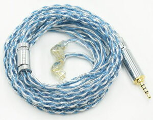 �yJSHiFi-Freedom�zQDC2.5mm���P�[�u�� 8�c�⃁�b�L 2.5mm�C���z���A�b�v�O���[�h�P�[�u�� QDC�C���t�H�������P�[�u�� (QDC2.5mm)