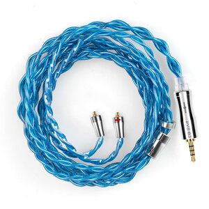 �yKBEAR 4989�zmmcx 2.5mm���P�[�u�� 4�c6N�P�������P�[�u�� 2.5mm�C���z���A�b�v�O���[�h�P�[�u�� �C���t�H�������P�[�u�� SE846/SE535/SE215/SE315/SE425/SE215-PRO