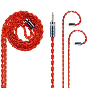 NICEHCK RedLava �C���z�����P�[�u�� 0.78mm 2Pin 3.5mm �����x�M�U���Ă��Ȃ܂��� �Ă��Ȃ܂��v���Z�X �����p �������R�l�N�^ ���E�� ���|���f�U�C�� hifi���P�[�u�� �A�b�v�O���[�h�P�[�u�� 1.2m DIY