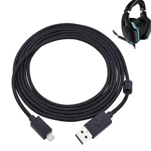 Micro USB �P�[�u�� ���W�N�[�� G633 G633S G933 G933S �C���z��/���C�����X�}�E�X G502 �Ή� �ʘb�E�C���z�����C�g�E�}���[�d�Ή� �����p�P�[�u��