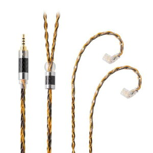 NICEHCK C8-1 8�c �C���z���P�[�u�� �⃁�b�L���ƍ����x�����̃~�b�N�X qdc 2Pin 2.5mm�v���O �������R�l�N�^ ���E�� �_�炩�� �A�b�v�O���[�h�P�[�u�� 4�� �_�炩�� 1.2m DIY�C���z���̃A�N�Z�T�� �c