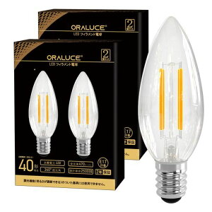 ORALUCELED�d���V�����f���A�d��E17����40W�`�����N���A�^�C�v�X�C�^���^�d���F4W470lm2700K�L�z��360°�t�B�������g�d���ȃG�l�����F��C35���g���C���e���A������ꑕ���������Ή�