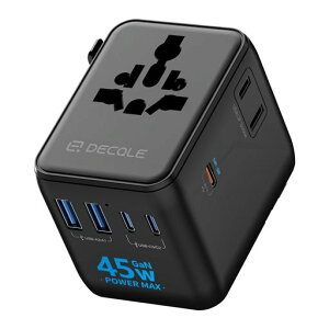 decqle�C�O�ϊ��v���O�S���E�Ή��R���Z���g�}���`�ϊ��v���O3USB-C&2USB-A�|�[�g45WAC�A�_�v�^�[(�A�����J/�C�M���X/�؍�/���[���b�p/�I�[�X�g�����A/�����Ȃǂ�224+���X�ɑΉ�)����JP