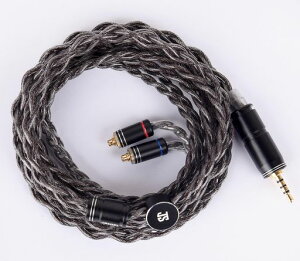 �yJSHiFi-Obsidian�zMMCX2.5mm���P�[�u�� �O���t�F������ MMCX�C���z���A�b�v�O���[�h�P�[�u�� 2.5mm�o�����X�C���t�H�������P�[�u�� (MMCX2.5mm)