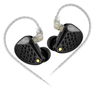 KZA COUSTICS KZ AM16 �L���C���z�� 16BA���� 2�̉����o�[�W����(�o�����X/�ቹ����) ���E���P�[�u�� ���� �n�C���]�Ή� ���Չ��݌v HiFi�C���z�� (AM16 JH MM)