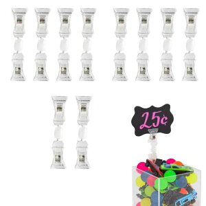 [LUYING]�N���b�v�{ ���� ���[ POP�N���b�v ���[�N���b�v 360�x�\�� 9cm 10�� �~�j���h�z���_�[��\��(10�Z�b�g)