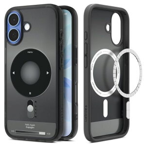 Spigen�y�n��18�N�̋Z�p�́ziPhone17�P�[�XMagSafe�Ή��}�b�g�w��h�~�X�g���b�v�z�[���ČRMIL�K�i�E���g���E�n�C�u���b�h�E�}�O�t�B�b�g(�N���V�b�N�E�u���b�N)ACS10092