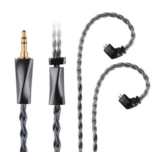 3APLUS F4 �C���z���P�[�u�� QDC ���P�[�u�� 3.5mm 4�c�����xOFC�⃁�b�L+�����x�P������ Litz�\�� TRN-MT1/CONCH/ORCA/CS4/MTE/Xuanwu�Ή� ��1.2m