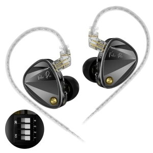 KZ Vader Pro�C���C���[���j�^�[�C���z���A�g���v���_�C�i�~�b�N�h���C�o�[IEM�A4�̃`���[�j���O�X�C�b�`�t���A�S���g���X�e���I�T�E���h�̑N�����A���K�ȃm�C�Y�A�C�\���[�V�����C���c