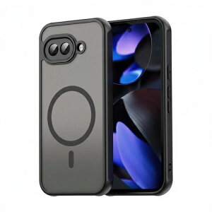 �yMag-Safe�Ή��E�Ռ��z���zGoogle Pixel 9a �p �P�[�X (�u���b�N)