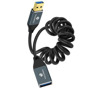 ThzzhnnoUSB�����X�p�C�����P�[�u��5Gbps�^�C�vA�����R�[�h�X�p�C����USBA�I�X-���X�f�[�^�]���p�O�t��HDD�E�v�����^�[�E�I�[�f�B�I�C���^�[�t�F�[�X�E�h�L�������g�X�L���i�[�Ή�(85mm~1m����)