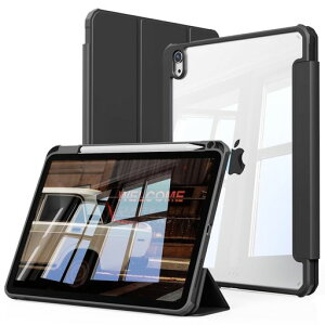 GKABXY�Ή�iPadAir11�C���`�P�[�X(M4/M3/M2�A2026/2025/2024)iPadair��5/4���㓧���o�b�N�J�o�[2022/2020�y���V�����[�\Pencil���C�����X�[�d�Ή��O�܂�X�^���h