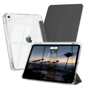 ZOPSGYU�Ή�iPadAir11�C���`�P�[�XM4/M3/M2(2026/2025/2024)iPadAir��5/4����P�[�X10.9�C���`2022/2020�����o�b�N�J�o�[�O�܂�X�^���h�ϏՌ��y�ʔ��^�N���A