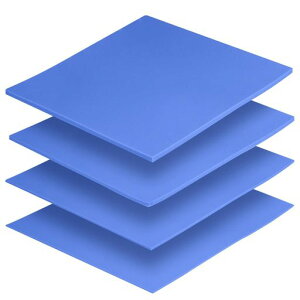 6W/m.K�T�[�}���p�b�h4���A100x100mm0.5mm+1mm+1.5mm+2mm�M�`���}�b�g�V���R���p�b�h��p�}�b�g�񓱓d�ϔM���E�I�f�b�Z�C�J�o�[�A��d���ȔS���t���APC�m�[�g�p�\�R��PS4SSDM.2�ɓK���Ă���