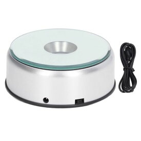 LED光る台座 ディスプレイライト 台座 回転台座 LEDディスプレイベース ライトコースター 光る台座 LED 台座 綺麗な光 間接照明 雰囲気 展示台 装飾 誕生日プレゼント, Jeffergardenqt4r1uxo8b