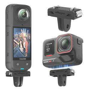 Insta360X5/AcePro2/AcePro/Ace�Ή����C���}�E���gABS�c�[�N���[�A�_�v�^�[�N�C�b�N�����[�X���A�_�v�^�[�}�E���g�ڑ��\�O�r���B��_