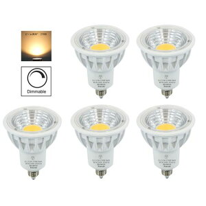 Aiwode5.5WLED�d��E11����������Ή��d���F2700KLED�X�|�b�g���C�g�A50-60W�`�����n���Q���d���L�p90�x���|�I�̉��F��Ra95���邳550lm��100V