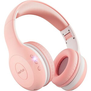 EarFun K2 �q���p���C�����X�w�b�h�z�� Bluetooth 5.4/ �}�C�N�t���y3�i�K���ʐ����@�\ ���o�ی�z�X�e���I�T�E���h/ �Œ�60���ԍĐ�/ �܂肽���ݎ��q�� �w�b�h�z��/�w�b�h�z�� �q��