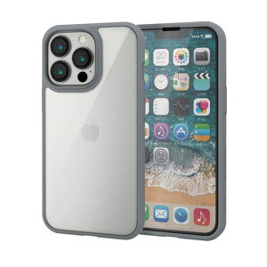 �G���R��iPhone13Pro3��n�C�u���b�h�P�[�X�ϏՌ�TOUGHSLIM360�x�ی�O���[PM-A21CTS3GY