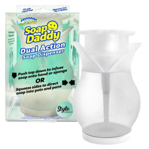 ScrubDaddy�\�[�v�f�B�X�y���T�[�L�b�`���ƃo�X���[���p-�\�[�v�_�f�B-�l�ߑւ��\�\�[�v�f�B�X�y���T�[�J�E���^�[�g�b�v�p�f���A���A�N�V�����ȒP�O���b�v�T�C�h���p�r1��