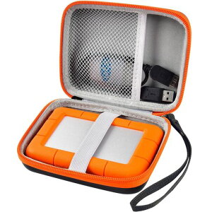 ALKOO LaCie Rugged Mini 1TB/ 2TB/ 4TB/ 5TB �O�t���n�[�h�h���C�u �|�[�^�u��HDD Mac�����PC�R���s���[�^�[�p�n�[�h�h���C�u�X�g���[�W�z���_�[ USB 3.0 2.0�P�[�u��SD�J�[�h(�{�b�N�X�̂�)