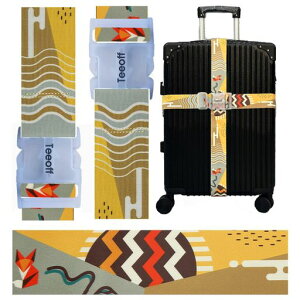 Teeoff2PackElasticLuggageStrapsSuitcaseBeltsTravelBagAccessories2�p�b�N�e���ו��X�g���b�v�X�[�c�P�[�X�x���g�g���x���o�b�O�A�N�Z�T���[���߉\220CM