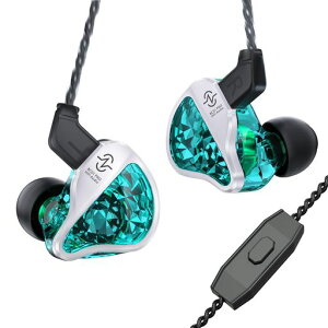 Yinyoo CCZ BC01 PRO HARMONY �C�����j �C���z�� �L���C���z�� �Q�[�~���O�C���z�� 1BA+1DD �d�ቹ HIFI �C���t�H�� 10MM�f���A�����C��HDD&30095�o�����X�hBA ���������J�o�[ ���P�[�u���\