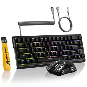 MAMBASNAKE X ATTACK SHARK�y X68HE & R1�z���s�b�h�g���K�[ �L�[�{�[�h �L��8KHZ �Q�[�~���O �L�[�{�[�h �����\�ȃA�N�`���G�[�V�������� RT0.01mm TKL �R���p�N�g66�L�[ PBT�L�[�L���b�v RGB
