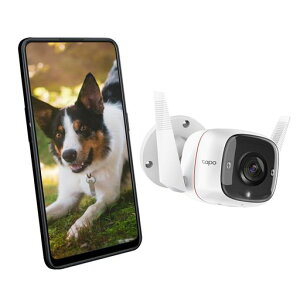 TP-LinkWiFi�l�b�g���[�N�J�������O�J����300����fIP66�h���E�h�o�h�ƃJ���������ʘb�\3�N�ۏ�TapoTC65