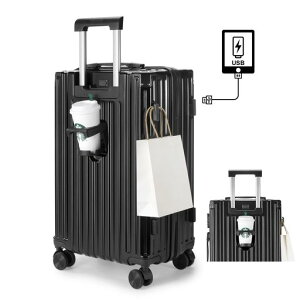 [RoamRover]�X�[�c�P�[�X�@���������݃L�����[�P�[�X�J�b�v�z���_�[�t���L�����[�o�b�OUSB�|�[�g�t���B���t�b�N�@�\�[�d�@�\��^�É��_�u���L���X�^�[�ϏՌ�360�x��]�y�ʏC�w���܂闷�s�c