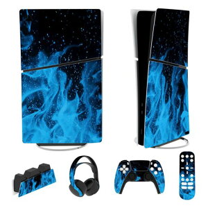 PlayVital �V���f��ps5 Slim�{�̃f�W�^���o�[�W�����ɑΉ��p�X�L���V�[���Aps5�R���g���[���[�ɑΉ��p�X�L���X�e�b�J�[�Aps5�w�b�h�Z�b�g&�[�d�X�e�[�V����&�����R���ɑΉ��p�X�L���V�[���y�c