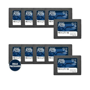 PatriotP220512GBInternalSSD-SATA32.5h-SolidStateDriveBulk10Pack-P220S512G2510B