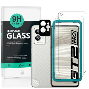 Ibywind �Ή� Realme GT 2 Pro 5G �K���X�t�B���� 2 ���ی�t�B���� �K�C�h�g�t�� �����Y�J�o�[(1��)�w�ʃV�[�g(1��) ���菝�h�~�ϏՌ��d�x 9H�����K���X�t�B�����y���炩�Ȏ�G��z�y�C�A�[���z�c