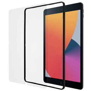 �G���R�� iPad 10.2 ��9/8/7���� (2021/2020/2019�N) iPad 10.5 ��3/1���� (2019/2017�N) �K���X�t�B���� ��ʃJ�o�[��99% �K�C�h�t���[���t TBWA19RFLGGJ
