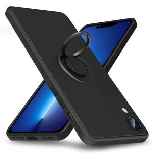 iPhoneXR�p�P�[�X�����O�t���ϏՌ��V���R��TPU�P�[�X���^�\�t�g�S�ʕی�J�o�[�w��h�~�����O�t���X�^���h�@�\�ԍڃz���_�[�Ή�360°��]�����Y�ی�X�g���b�v�z�[���t���X�����y�ʉ��ρc