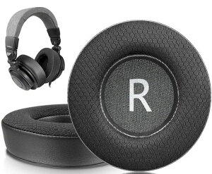 SOULWIT 90mm ���b�V���� �C���[�p�b�h for Audio-Technica �Ή� ATH-Pro500/Pro700/Pro700MKII/Pro700MK2�Ƃ̌݊��������� �C���[�N�b�V���� 9CM ���� ������