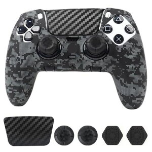 RALAN �V���R���R���g���[���[�X�L�� �e�w�O���b�v8�t�� PS5 Dualsense Edge Controller Play Station 5�A�N�Z�T���[�ƌ݊������� �h�� ����~�� �R���g���[���[�J�o�[ �X�L���v���e�N�^�[