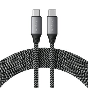 SATECHIUSB-CtoUSB-C�P�[�u��2m100W�}���[�d480Mbps�����f�[�^�]��iPhone17~15�V���[�Y�AiPadAir&Pro�AMacBookAir&Pro�AGalaxy