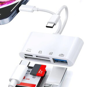 SDJ[h[_[J[h[_[y2025Vfz4in1i-Phone/TypeCJ[h[_[USB/SD/TFϊA_v^of[^]ʐ^//f[^ۑOTG@\ݒsv