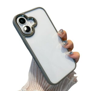 kaitesi �Ή� iPhone 16 �P�[�X �N���A ���� �Ή� �A�C�t�H�� iPhone16 �p �J�o�[ 2�F �z�F ���^ ���� ���f�B�[�X �w�� �n�[�h�P�[�X,�O���[