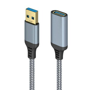 USB�����P�[�u��0.5mPopolier�yUSB3.1Gen1�z5Gbps�����f�[�^�]��USBA(�I�X)-A(���X)USB�����R�[�h�i�C�����҂ݐ����񂵂₷��(�O���[0.5m)