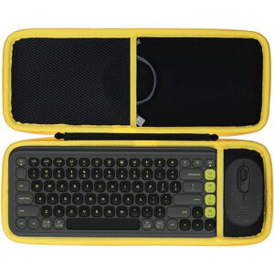 Lebakort�}�E�X�L�[�{�[�h�̑g�ݍ��킹�P�[�X�ƌ݊����̂���Logicool���W�N�[��POPICONKEYSK680GRK680OW���C�����X�L�[�{�[�h+POPMOUSEM370���C�����X�}�E�X(�O���t�@�C�g�P�[�X)