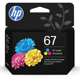HP67|インクカートリッジ|3色|3YM55AN