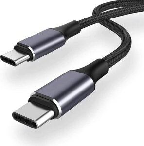 USBTypeC�P�[�u��0.5M100W/5APD�Ή�QC4.0�}���[�d�����f�[�^�]��E-Mark�`�b�v���ڍ��ϋv�i�C�����҂�Typec�^�C�vC�[�d�P�[�u��MacBookPro�AiPadPro/Air�AiPad