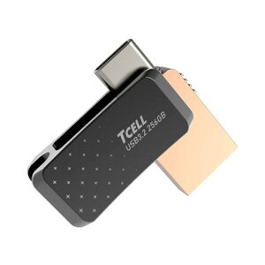 �yiPhone17�Ή��zTCELL��p���������Ǎ��ő�200MB/s�ؗ�吳���}��256GBType-C/USB3.2Gen1-A/���R�l�N�^����OTGUSB�������[(����u���b�N)�_�C�L���X�g�������������^360�x��]��