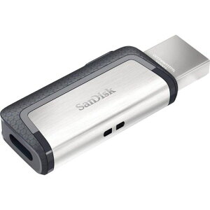 �y128GB�zSanDisk�T���f�B�X�NUSB�������[USB3.1�Ή�Type-C&Type-A�f���A���R�l�N�^����R:150MB/s�C�O���e�[��SDDDC2-128G-G46