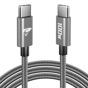 USBC�P�[�u��2M�^�C�vC100WPD�Ή�TypeCtoC�}���[�d�P�[�u���f���h�~C�^�C�viPhone171615�V���[�Y/MacBookPro/iPadPro/GalaxyS25S24/