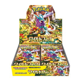 【シュリンク有り】ポケモンカードゲーム スカーレット＆バイオレット 拡張パック ワイルドフォース BOXポケモン(Pokemon)